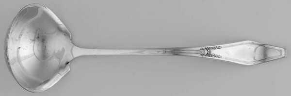 Jamestown (Silverplate, 1916) Solid Piece Cream Ladle by International Silver