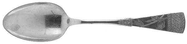 Japanese (Silverplate, 1879) Tablespoon (Serving Spoon)