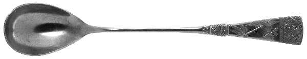 Japanese (Silverplate, 1879) Large Bar Spoon