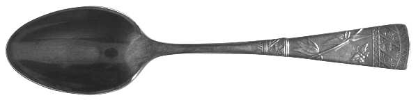 Japanese (Silverplate, 1879) Five O'Clock Teaspoon
