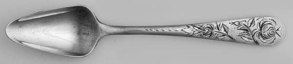 Jac Rose (Silverplate, 1892) Monogram Demitasse Spoon