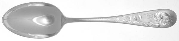 Jac Rose (Silverplate, 1892) Place/Oval Soup Spoon