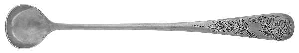 Jac Rose (Silverplate, 1892) Mustard Spoon