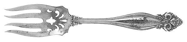 Jeanne d'Arc (Sterling, 1905 No Monos) Individual Salad Fork