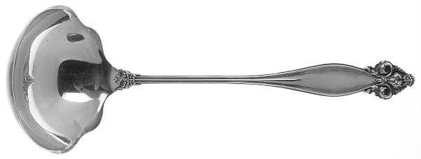 Jeanne d'Arc (Sterling, 1905 No Monos) Solid Soup Ladle