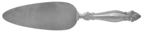 Jeanne d'Arc (Sterling, 1905 No Monos) Pie Server with Silverplate Blade