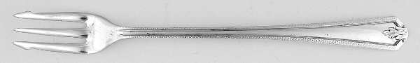 Jean Marie-Spartan (Silverplate, 1938) Short Handle Pickle/Olive Fork