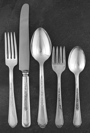 Jewel (Silverplate, 1938) 5 Piece Place Setting