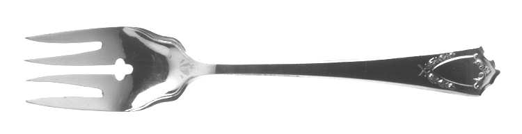 Jewell (Silverplate, 1916) Individual Solid Fish Fork
