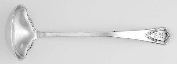 Jewell (Silverplate, 1916) Solid Piece Cream Ladle