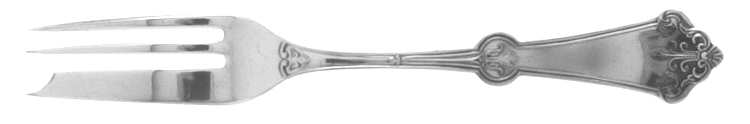 Jewell (Silverplate, 1882) Individual Pie Fork