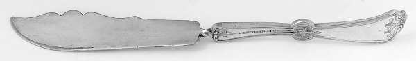 Jewell (Silverplate, 1882) Flat Handle Master Butter Knife