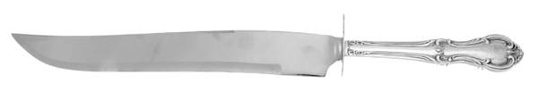 Joan of Arc (Sterling, 1940) Lg Carving Roast Knife-Stnl Blade w/Sterling Guard