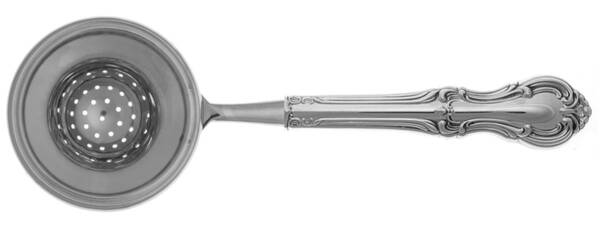 Joan of Arc (Sterling, 1940) Tea Strainer Overcup Serving-Stainless Bowl HC
