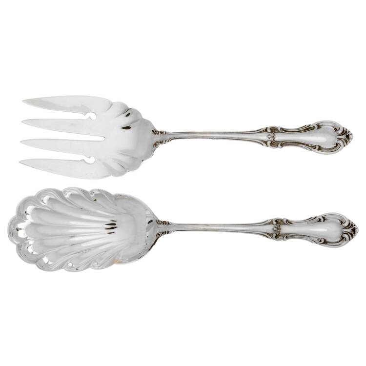 Joan of Arc (Sterling, 1940) (2 Pc) Solid Salad Set