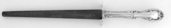 Joan of Arc (Sterling, 1940) Small Steel Rod Sharpener Knife