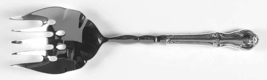 Joan of Arc (Sterling, 1940) Large Oversize Stainless Cold Meat Serving Fork