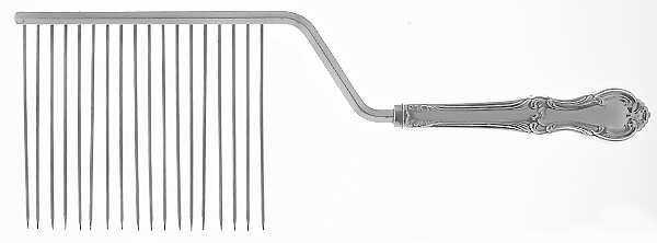 Joan of Arc (Sterling, 1940) Cake Breaker with Silverplate Prongs