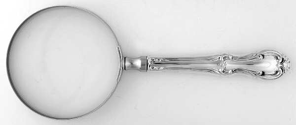 Joan of Arc (Sterling, 1940) Large Magnifying Glass with Sterling Handle
