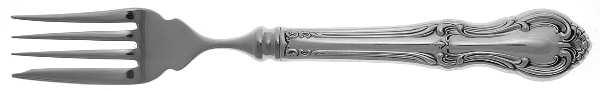 Joan of Arc (Sterling, 1940) Individual Hollow Fish Fork, Stainless Tines