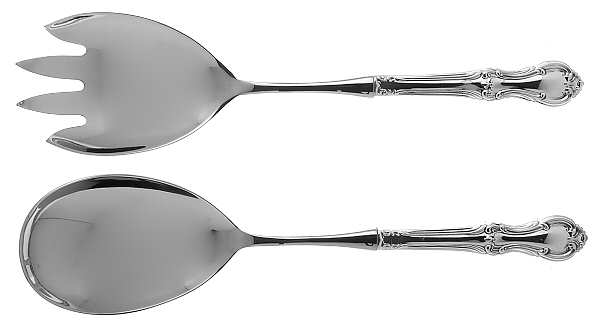 Joan of Arc (Sterling, 1940) 2 Pc Salad Set with Stainless Bowl