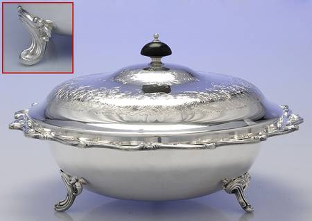 Joanne (Silverplate, Hollowware) Silverplate Round Covered Casserole