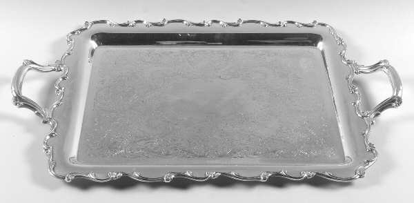 Joanne (Silverplate, Hollowware) Silverplate Waiter Tray