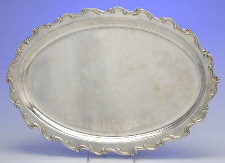 Joanne (Silverplate, Hollowware) 17" Oval Serving Platter