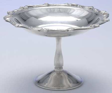 Joanne (Silverplate, Hollowware) Round Compote (Height X Width)
