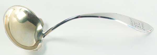 John Winthrop (Sterling, 1911) Solid Piece Cream Ladle