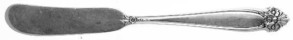 Joy (Sterling, 1952) Flat Handle Butter Spreader