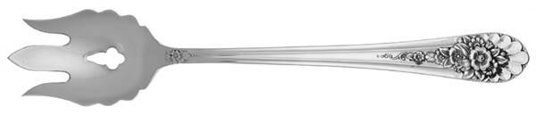 Jubilee (Silverplate, 1953) Vegetable Serving Fork Solid  HC