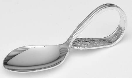 Jubilee (Silverplate, 1953) Baby Spoon with Curved Handle HC