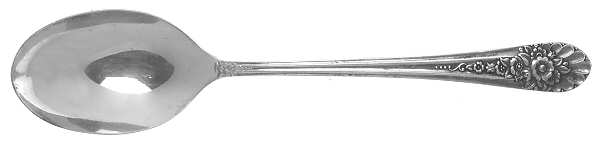 Jubilee (Silverplate, 1953) Dessert/Oval Soup Spoon by International Silver