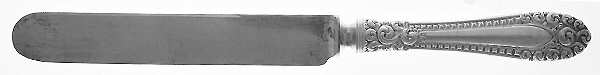 Kenilworth (Sterling, 1887, Blunt Hollow Knife with Bolster