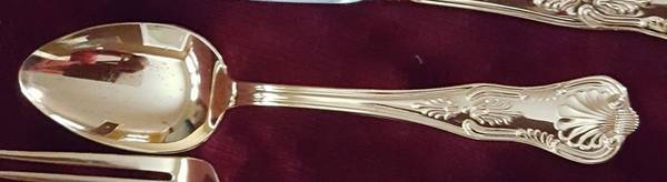 King's Crown (Stainless) Place/Oval Soup Spoon