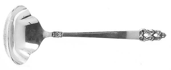 King Frederik-Royal Empress (Silverplate) Solid Gravy Ladle