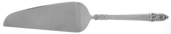 King Frederik-Royal Empress (Silverplate) Pie & Cake Server with Stainless Blade