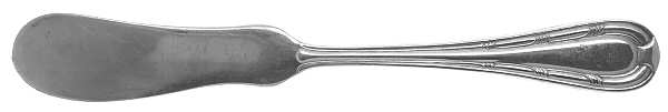 King George (Silverplate, 1921) Flat Handle Butter Spreader