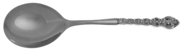King Louis (Sterling, 1971) Casserole Spoon with Smooth Stainless Bowl HC