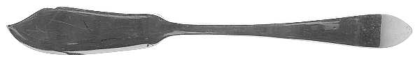 Kimberly (Silverplate) Flat Handle Master Butter Knife