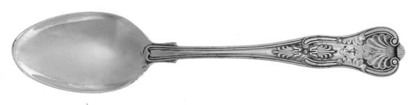 Kings (Silverplate, 1888) Place/Oval Soup Spoon