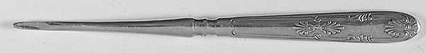 Kings (Silverplate, 1888) Solid Nut Pick