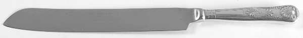 Kings (Silverplate, 1888) Wedding Cake Knife with Stainless Blade