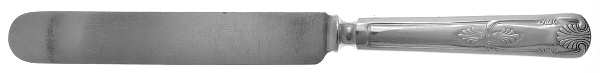 Kings (Silverplate, 1888) Blunt Solid Knife