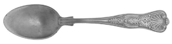 Kings (Silverplate, 1888) Demitasse Spoon