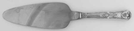 Kings (Silverplate, 1977, No Wings) Pie Server with Stainless Blade
