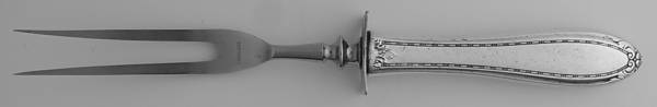 Lady Betty (Sterling, 1920) Small Steak Carving Fork with Stainless Prongs