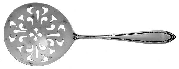 Lady Betty (Sterling, 1920) Solid Bon Bon Spoon with Pierced Bowl