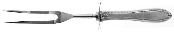 Lady Betty (Sterling, 1920) Large Stainless-Prong Roast Carving Fork